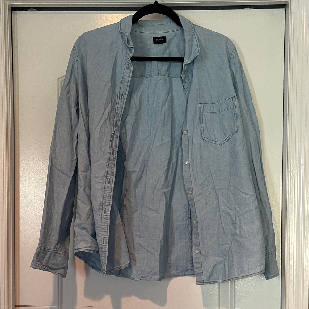 J. Crew Light Blue Button Down Shirt